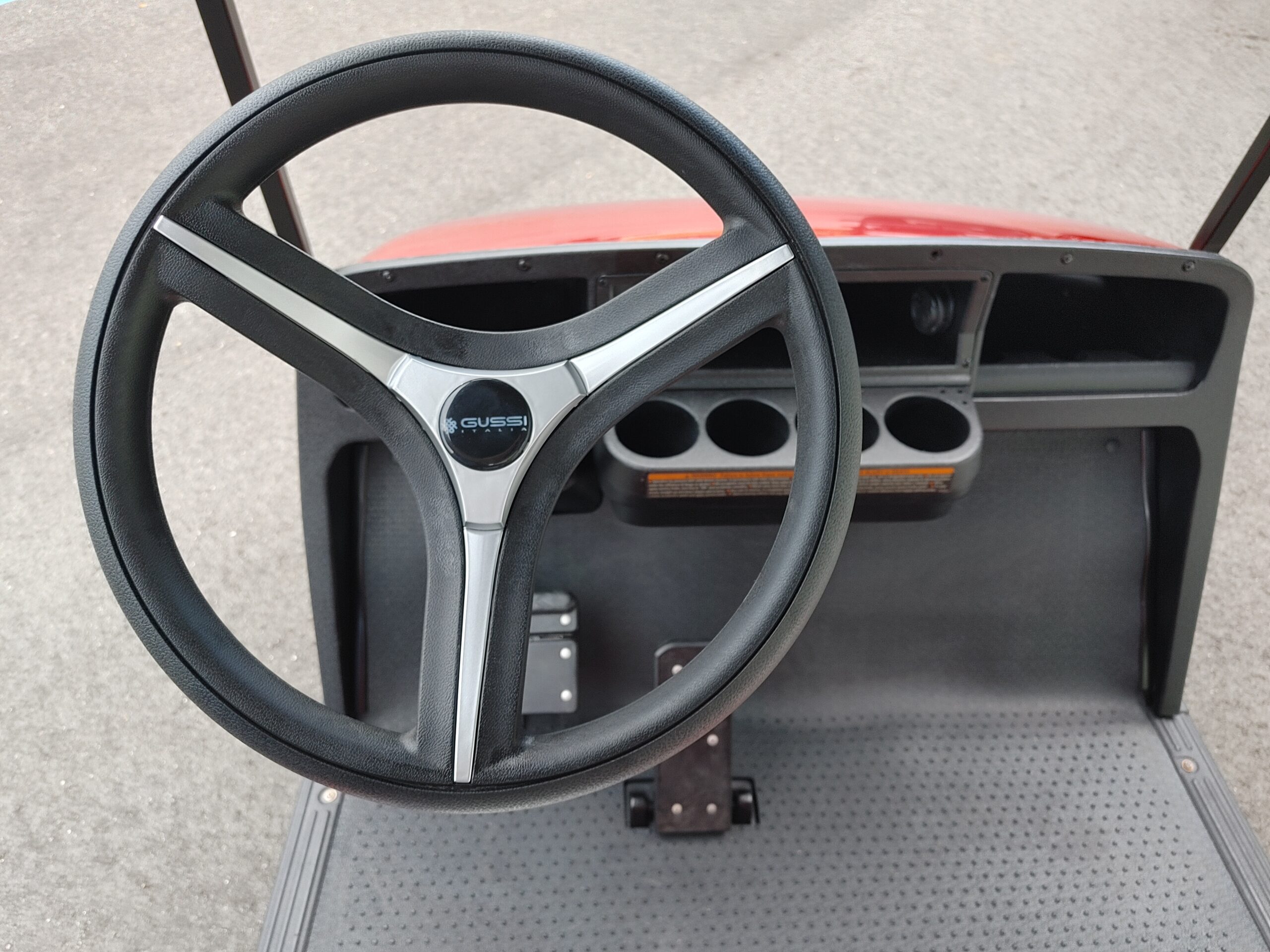 2021 EZGO TXT GAS CUSTOM - RED - Image 5