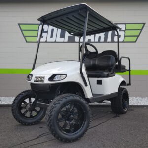 2021 EZGO TXT GAS LIFTED - WHITE
